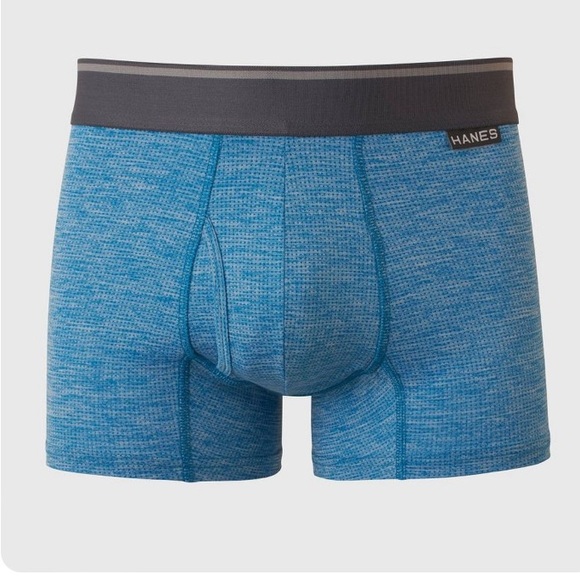 Bundle of 5 Hanes Boxer Briefs/trunks size M (A38) #L10 - Picture 6 of 7